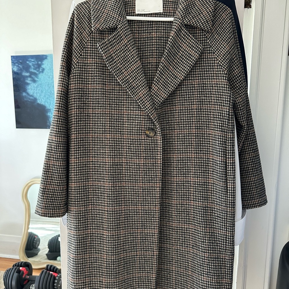 OAK + FORT Plaid Jacket - Picture 5 of 7